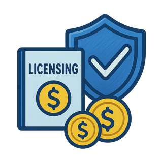 Licensing image no background